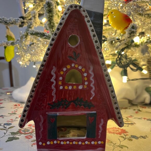 Anthropologie Nathalie Lete Christmas Holiday Village House - Picture 4 of 12